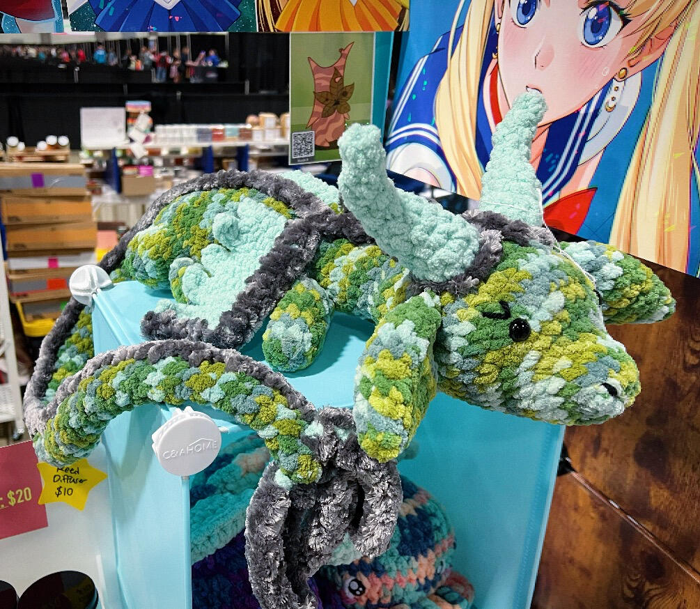 Crochet Dragon Plush