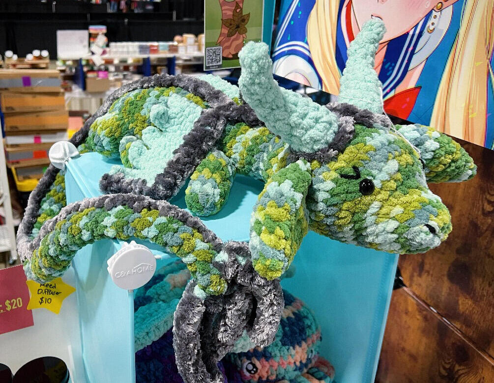 Crochet Plush Dragon